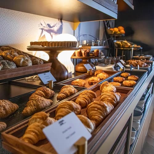 Urban Hive Milano, Breakfast buffet