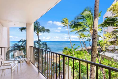 Kahana Beach Vacation Club, Terrace/patio