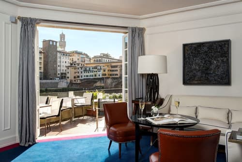 Hotel Lungarno - Lungarno Collection, Lobby lounge