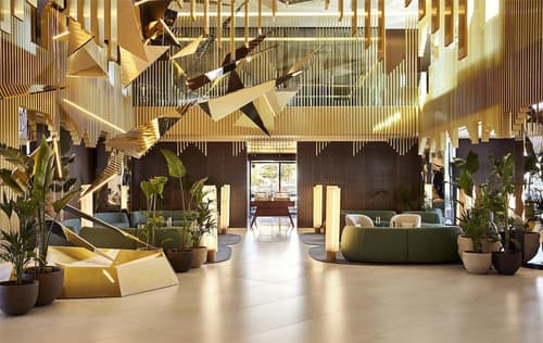 Grand Hyatt Barcelona, Lobby