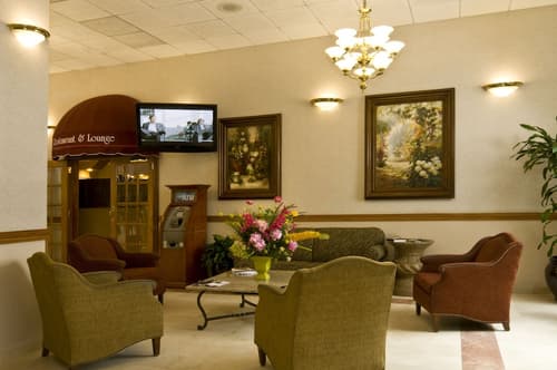 Meadowlands Plaza Hotel, Lobby sitting area