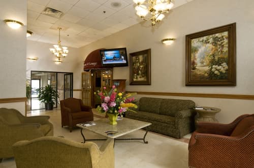 Meadowlands Plaza Hotel, Lobby sitting area