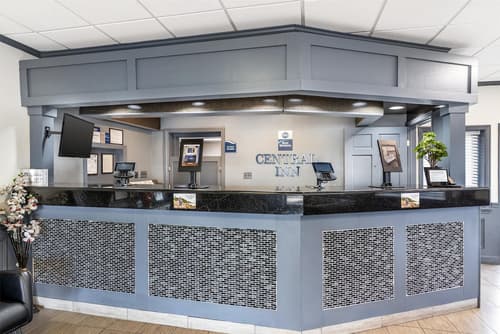 Best Western Central Inn, Reception