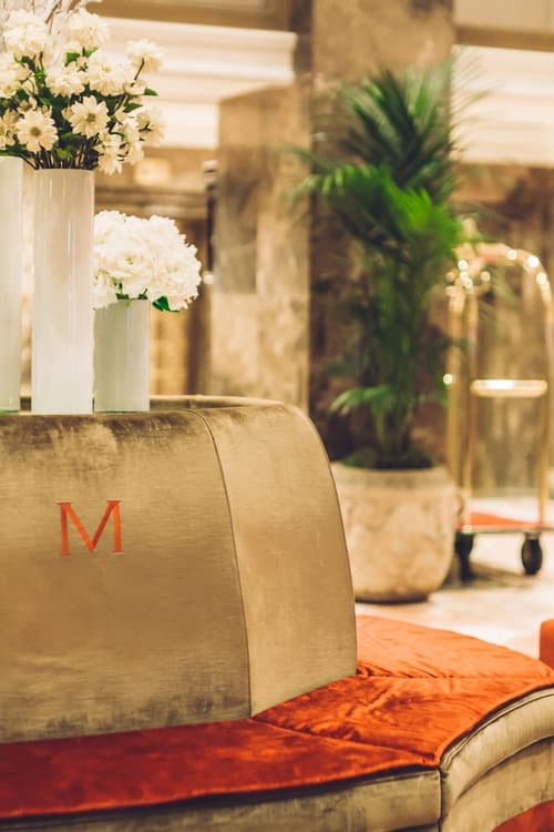 The Michelangelo Hotel, Lobby sitting area