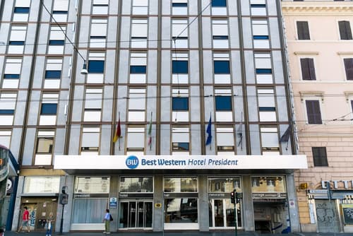 Best Western Hotel President, Front of property