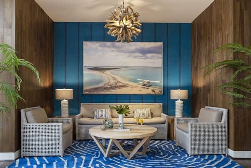 Riviera Resort Palm Springs, Lobby sitting area