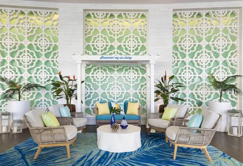 Riviera Resort Palm Springs, Lobby sitting area