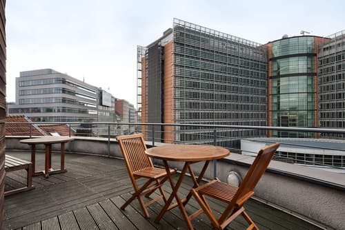 NH Brussels EU Berlaymont, Rooftop terrace
