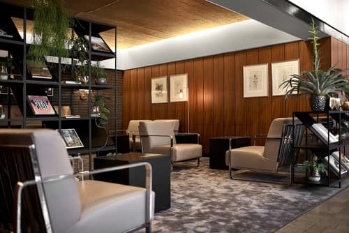 Imperial Hotel, Lobby sitting area