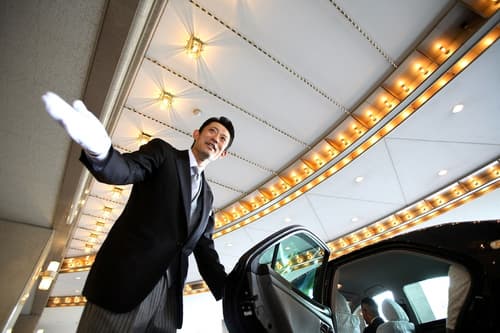 RIHGA Royal Hotel Hiroshima, Interior entrance