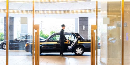 RIHGA Royal Hotel Hiroshima, Interior entrance