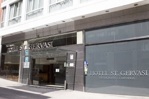 Hotel Silken Sant Gervasi, Property entrance
