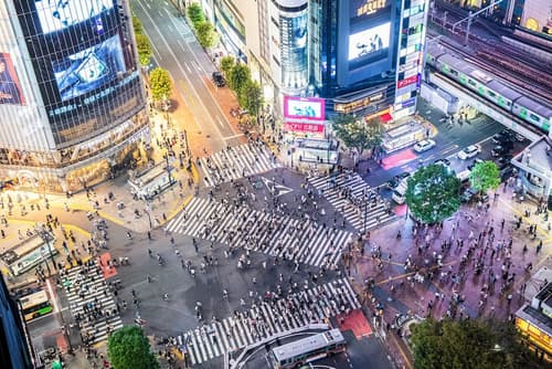 Shibuya Excel Hotel Tokyu, View from room