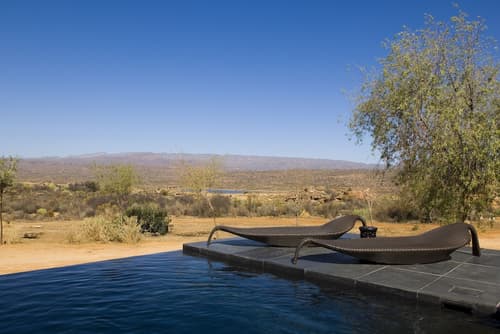 Bushmans Kloof Wilderness Reserve, Private pool