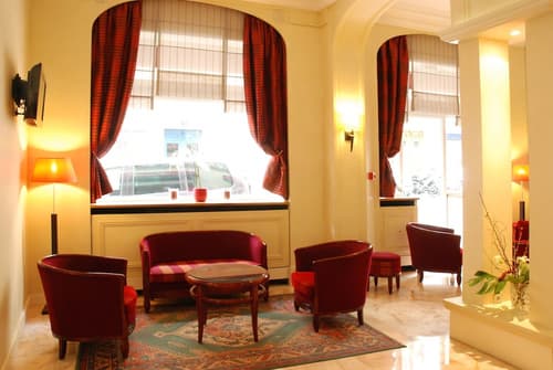 Relais du Pré, Lobby sitting area