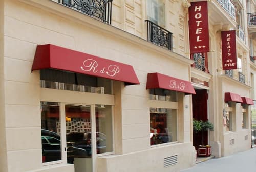 Relais du Pré, Property entrance