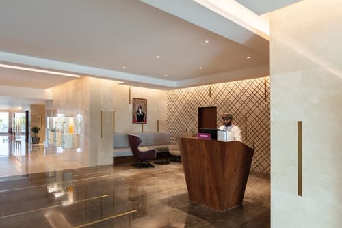 Crowne Plaza Muscat by IHG, Reception