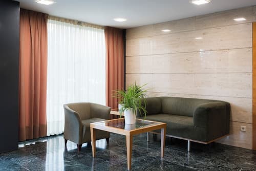 Hotel Ciudad de Valladolid, Lobby sitting area