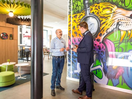 ibis Geneve Centre Gare, Interior entrance