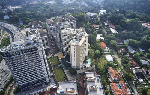 Eastin Hotel Kuala Lumpur, Front of property