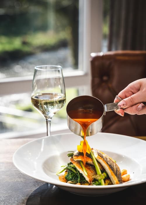 Dunadry Hotel and Gardens, Food and drink