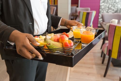 Au Relais St Éloi, Breakfast buffet