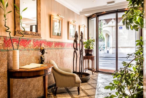 Villa Montparnasse, Interior entrance