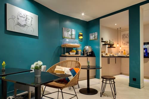 Chouette Hôtel, Breakfast area