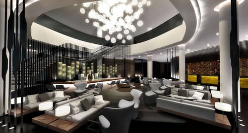 Hilton Tallinn Park, Lobby