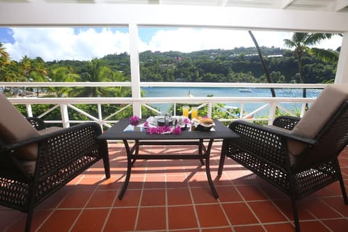 Marigot Beach Club and Dive Resort, Balcony