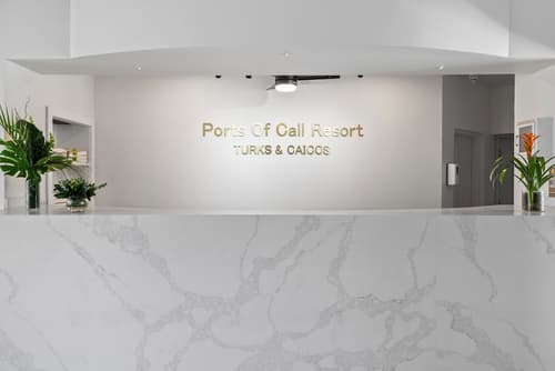 Ports of Call Resort, Check-in/check-out kiosk