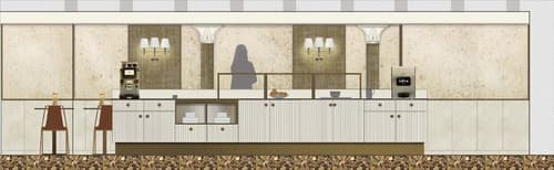 Albergo San Marco, Breakfast area