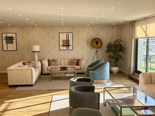 Hotel Derby Sevilla, Lobby sitting area