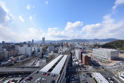 Hotel Granvia Hiroshima, View from room
