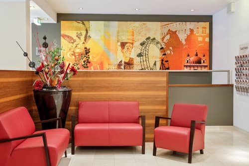 Four Points Flex by Sheraton Vienna Hauptbahnhof, Lobby sitting area