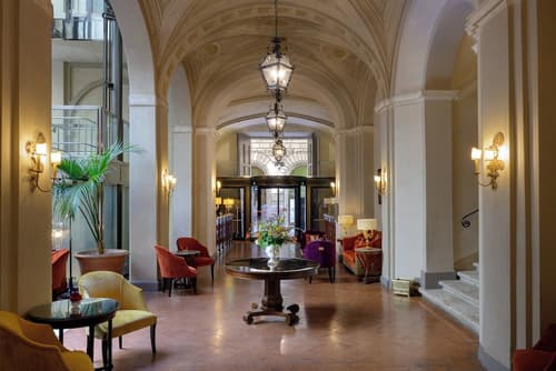 Grand Hotel Continental Siena – Starhotels Collezione, Lobby lounge