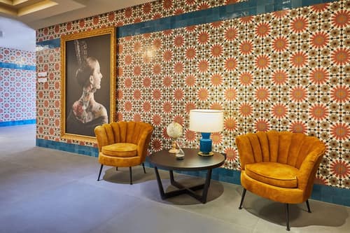 Hesperia Sevilla, Interior entrance