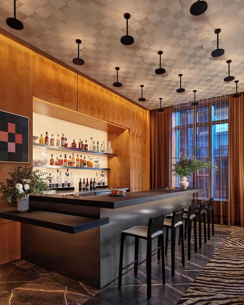 Hotel AKA Boston Common, Lobby lounge