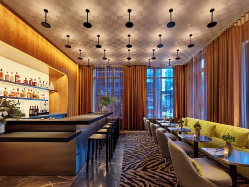 Hotel AKA Boston Common, Lobby lounge