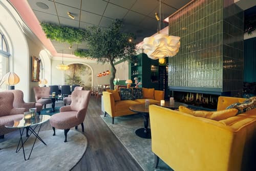 Home Hotel Drott – Dinner included, Lobby sitting area