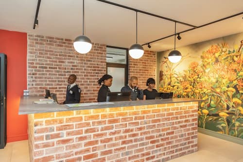 Waterfront Village, Interior entrance