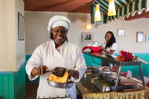 Samsara Cliff Resort, Breakfast area