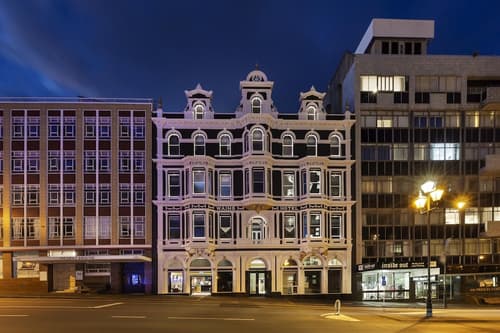 Fable Dunedin, Front of property - evening/night