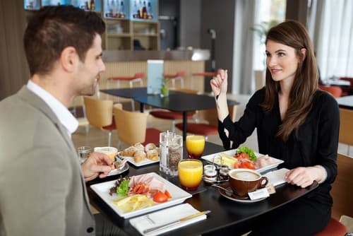 Occidental Praha, Breakfast area