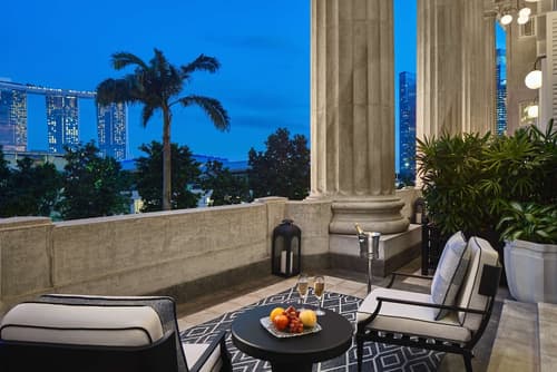 The Fullerton Hotel Singapore, View from room