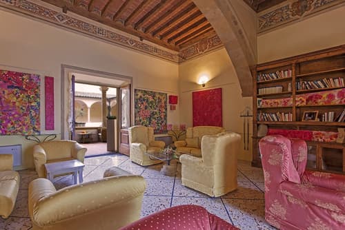 Hotel Relais II Chiostro di Pienza, Lobby sitting area