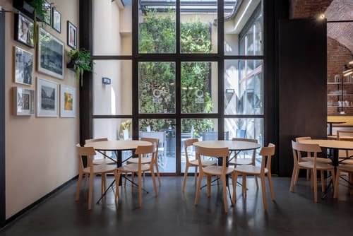 Globus Urban Hotel, Breakfast area
