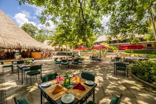 The Lodge At Uxmal, Breakfast area