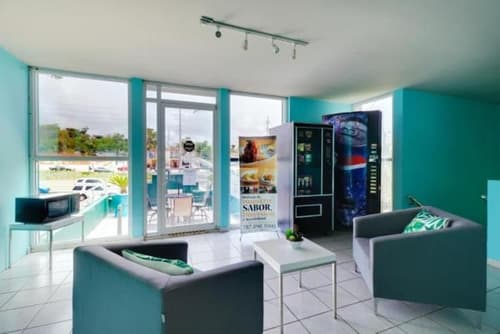 Parador El Buen Café, Lobby sitting area