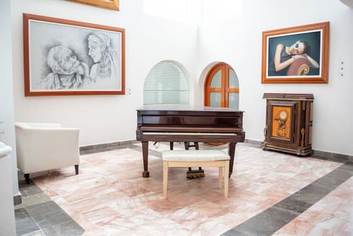 Hotel y Museo Casa Turquesa, Lobby lounge